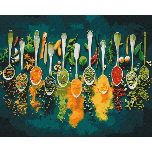 Картина по номерам Натюрморти - Пряні спеції