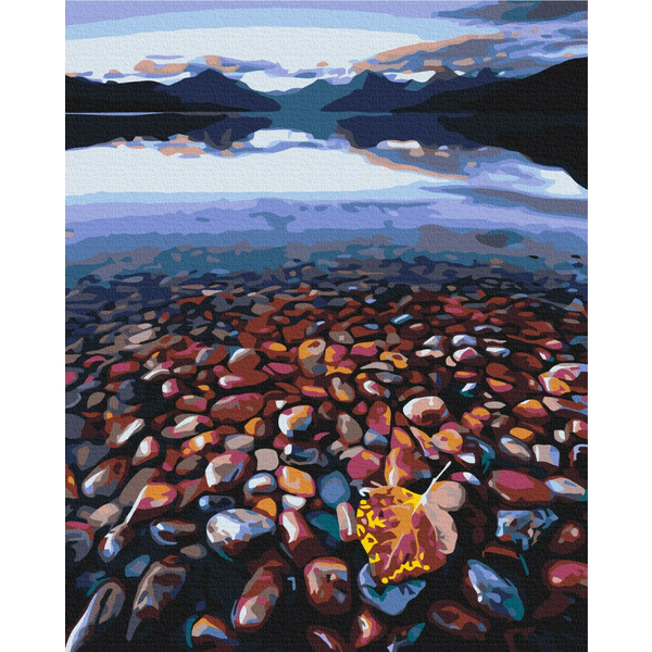 Картина по номерам Пейзажі - Кам'янистий берег