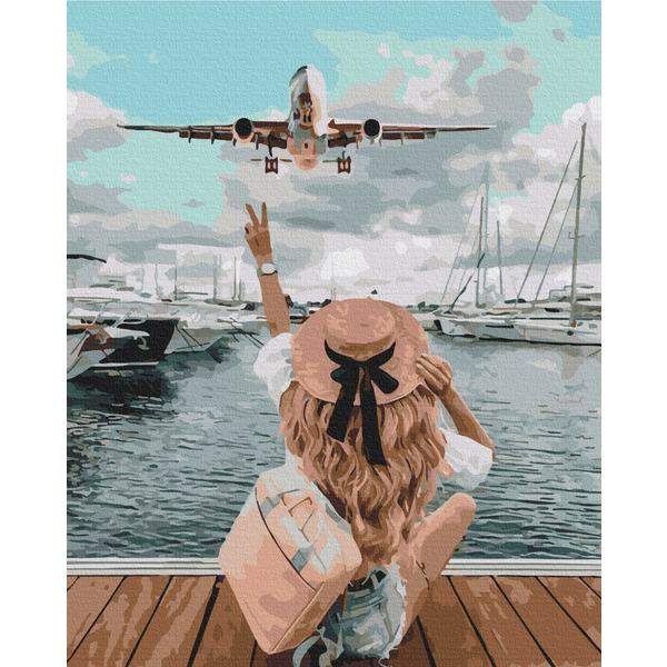 Картина по номерам Абстракції - Політ до мрій