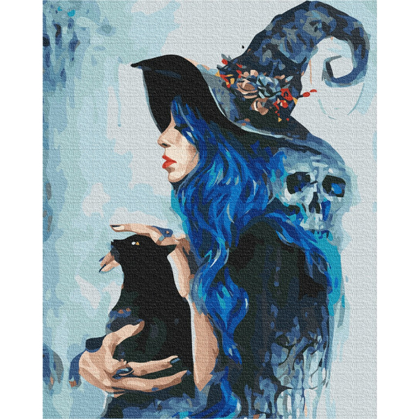 Картина по номерам Абстракції - Відьмочка