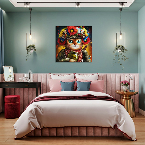 Постер на полотні - Defender Cat ©Marianna Pashchuk