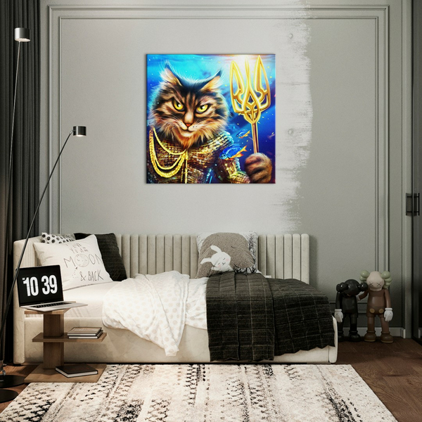 Постер на полотні - Котик український Нептун ©Маріанна Пащук