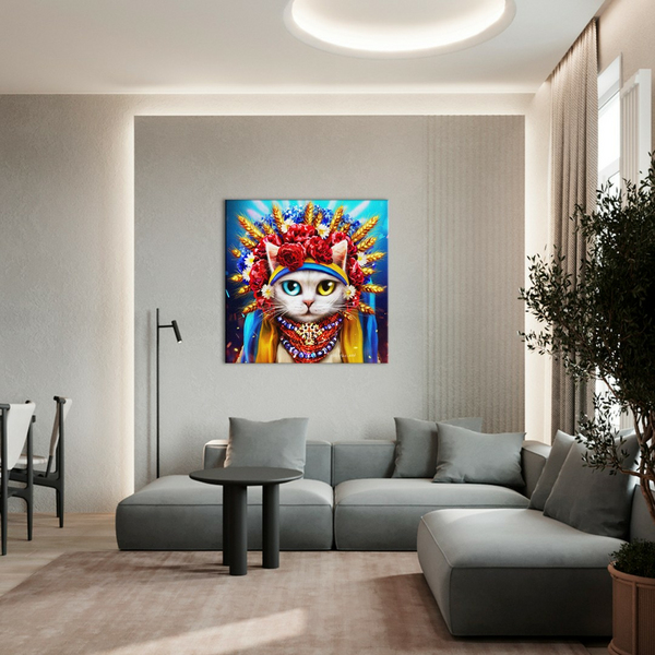 Постер на полотні - Ukrainian kitty ©Marianna Pashchuk