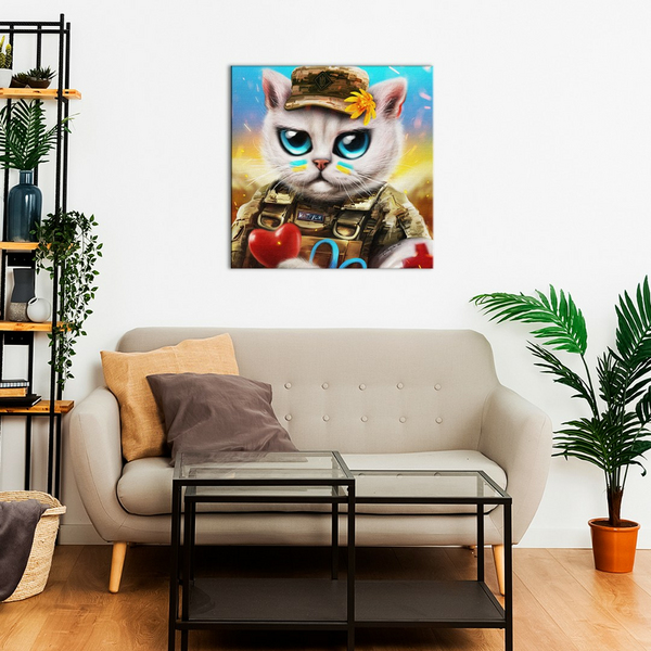 Постер на полотні - Cat doctor ©Marianna Pashchuk