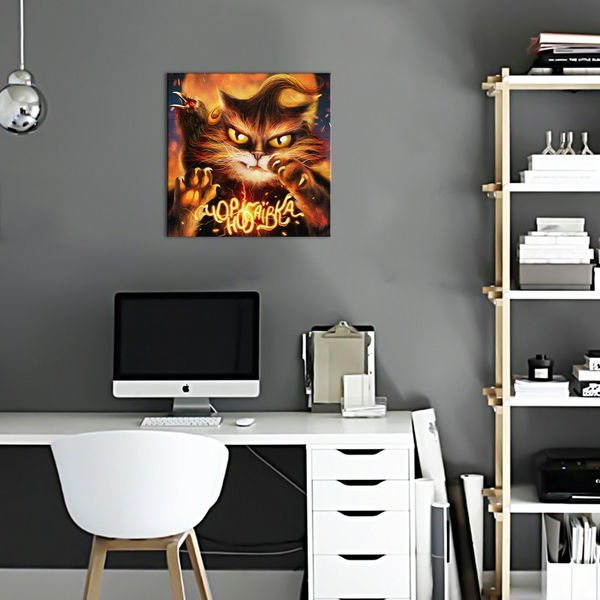 Постер на полотні - Cat from Chornobaivka ©Marianna Pashchuk