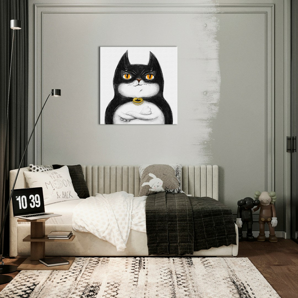 Постер на полотні - Cat Batman © Marianna Pashchuk