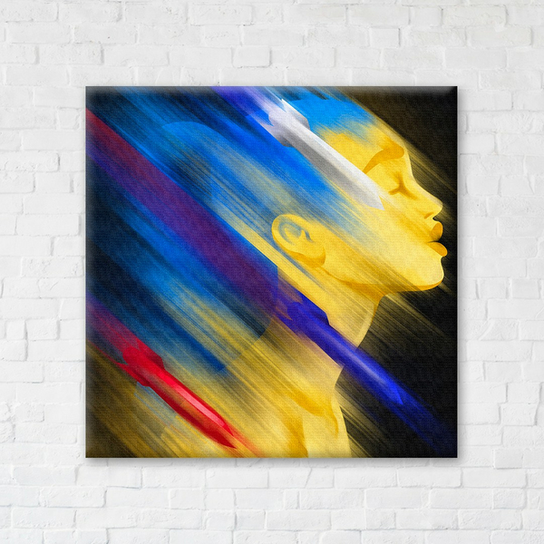 Постер на полотні - Ми вистоїмо! ©Поліна Скурихіна