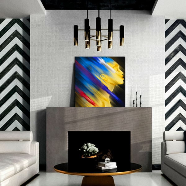 Постер на полотні - Ми вистоїмо! ©Поліна Скурихіна