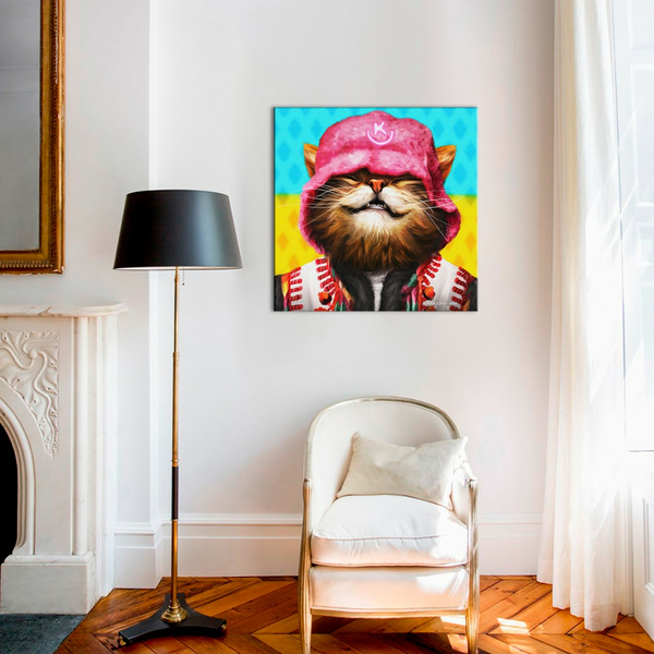 Постер на полотні - Котик Kalush ©Маріанна Пащук