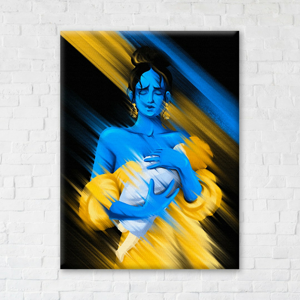 Постер на полотні - Майбутнє в руках ©Поліна Скурихіна