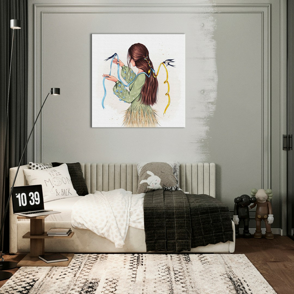 Постер на полотні - Політ свободи © Alla Berezovska