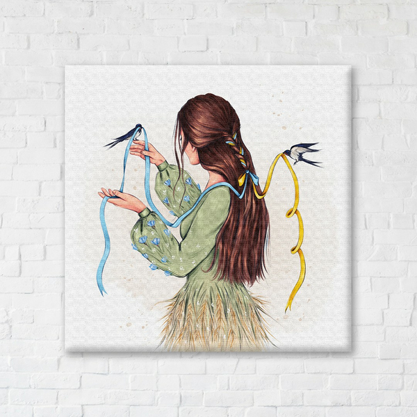 Постер на полотні - Політ свободи © Alla Berezovska