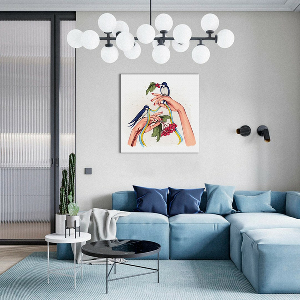 Постер на полотні - Hope in the hands © Alla Berezovska