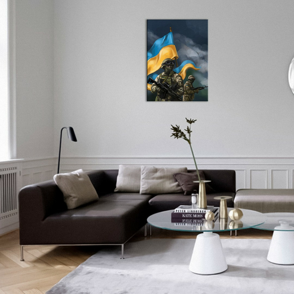 Постер на полотні - ЗСУ © Ольга Бочулинська