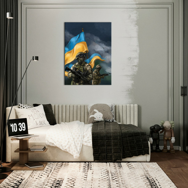 Постер на полотні - ЗСУ © Ольга Бочулинська