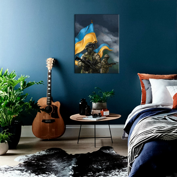 Постер на полотні - ЗСУ © Ольга Бочулинська