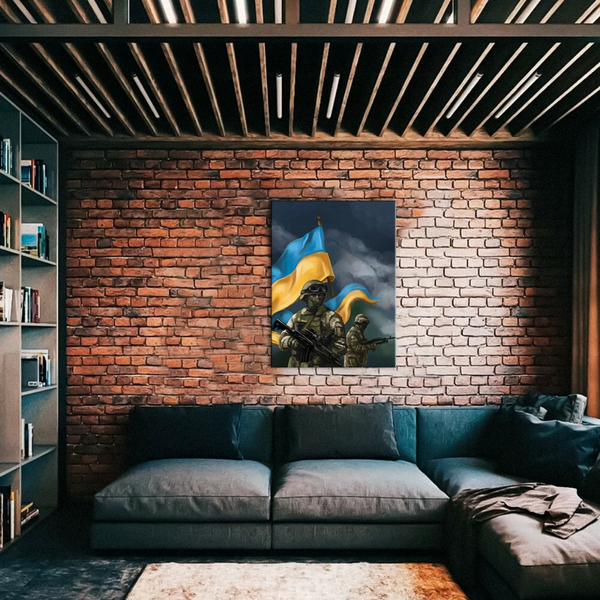 Постер на полотні - ЗСУ © Ольга Бочулинська