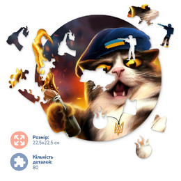 Котик повстанец ©Марианна Пащук