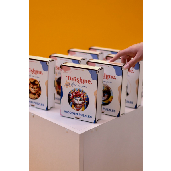 Патріотичні пазли - Котик повстанец ©Марианна Пащук