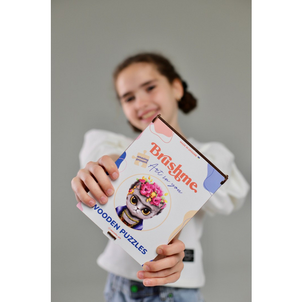 Патріотичні пазли - Кошка Фрида ©Марианна Пащук