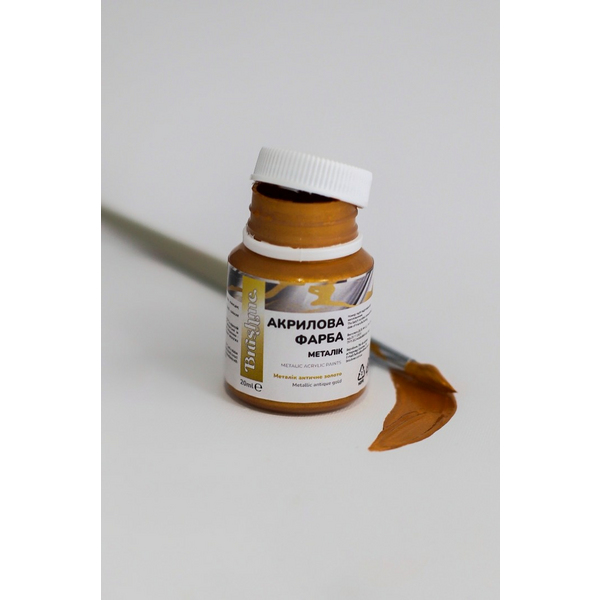 Металік 20 мл у баночці - Античне золото
