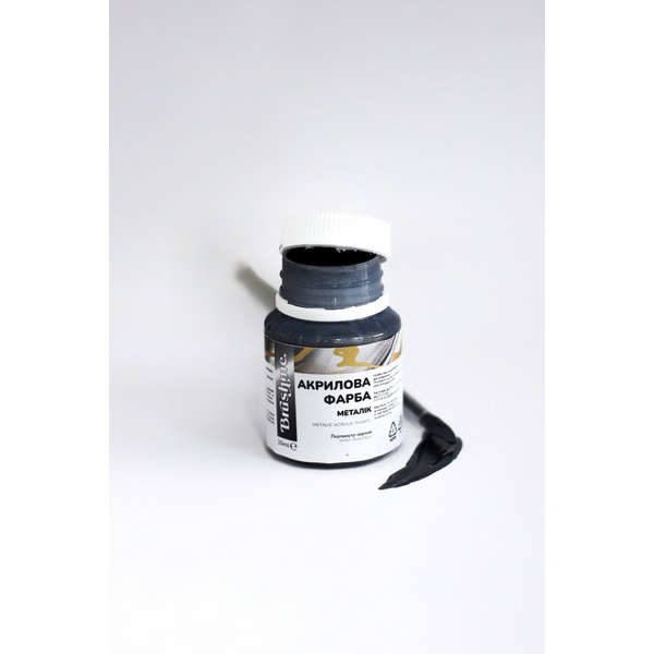 Перламутрова 20 мл у баночці - Чорна