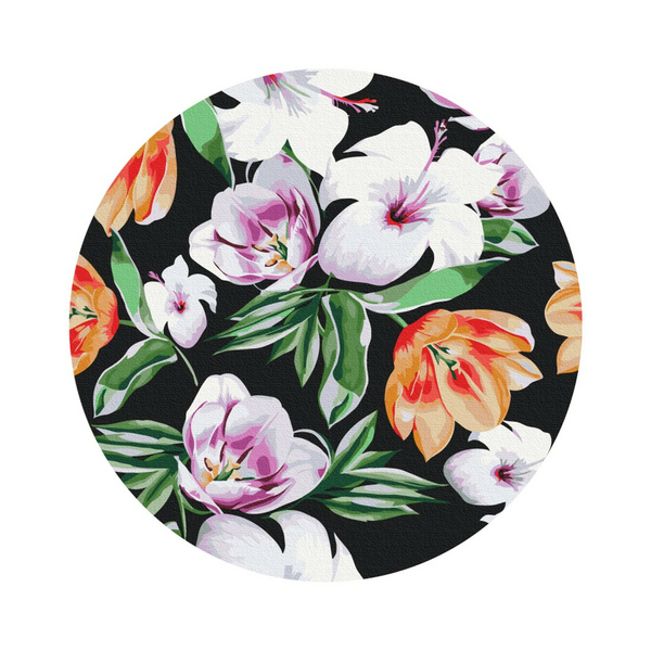 40 см - Квіти в тропіках (Розмір L)