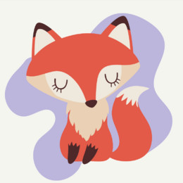 Сонная лиса