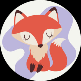 Сонная лиса