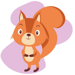 Белочка подружка