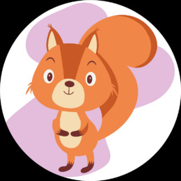 Белочка подружка