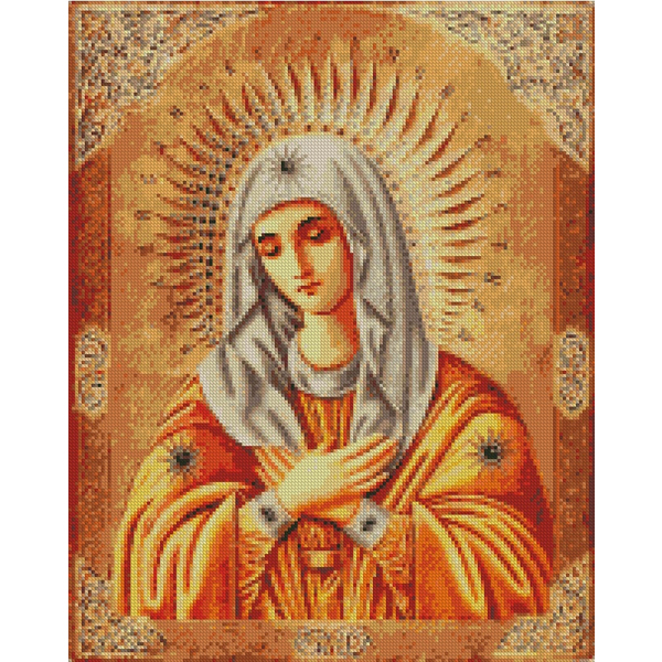 Алмазна мозаїка 40х50 - Матір Божа