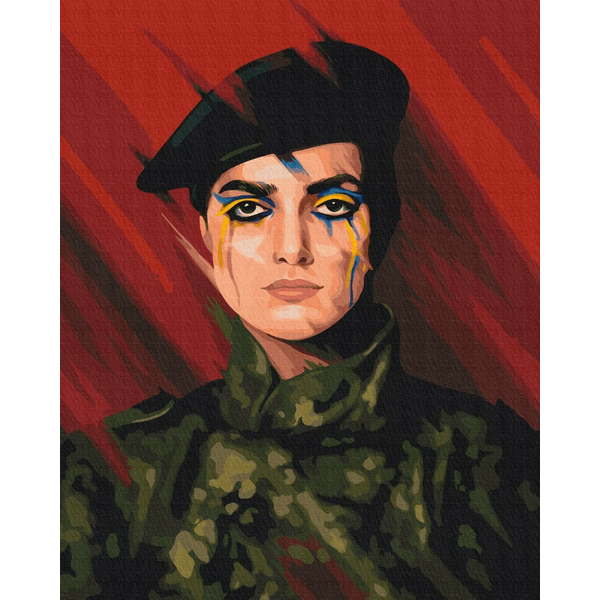 Картина по номерам Преміум картини - Сила Украины ©Полина Скурихина