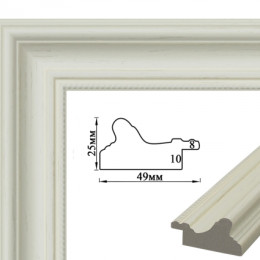 Багетная рамка (барокко 4,5 см) 40х50