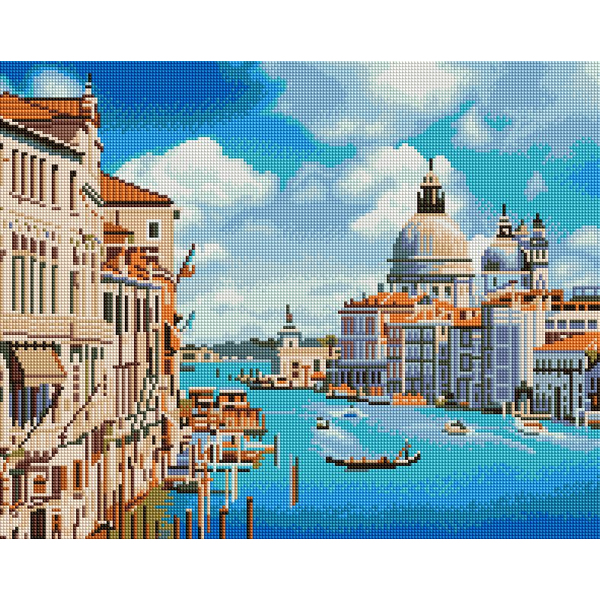 Алмазна мозаїка 40х50 - Каналы Венеции