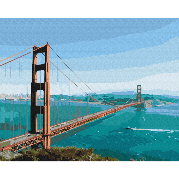 Картина по номерам Преміум картини - Через міст до мрії