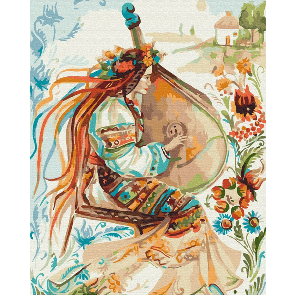 Картина по номерам Преміум картини - Українська мелодія