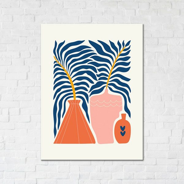 Постер на полотні - Абстрактний натюрморт