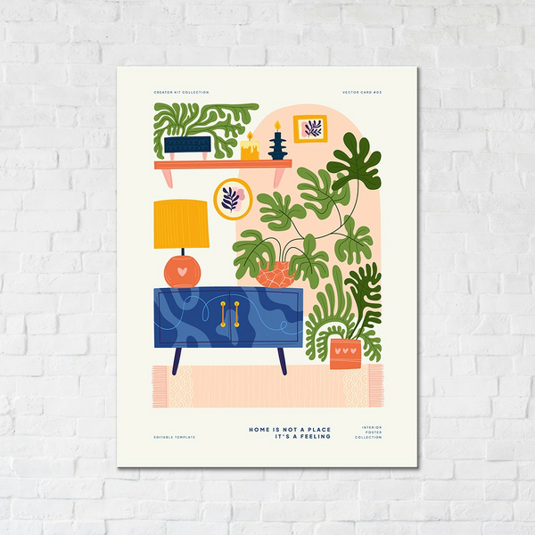 Постер на полотні - Home greenhouse