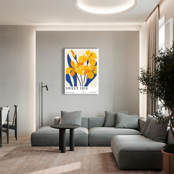 Постер на полотні - Солодкі Іриси