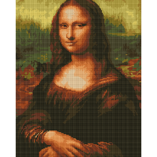 Алмазна мозаїка 40х50 - Мона Ліза