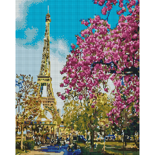 Алмазна мозаїка 40х50 - В центрі Парижу