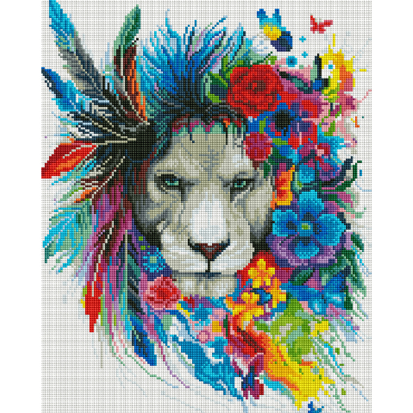 Алмазна мозаїка 40х50 - Зірке око