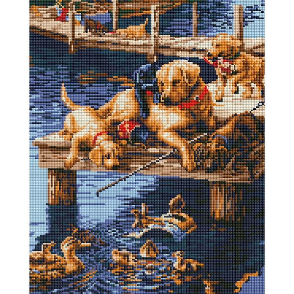 Алмазна мозаїка 40х50 - Спільний відпочинок