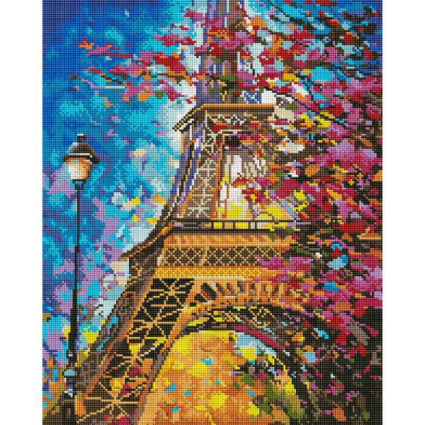 Алмазна мозаїка 40х50 - Паризький пейзаж