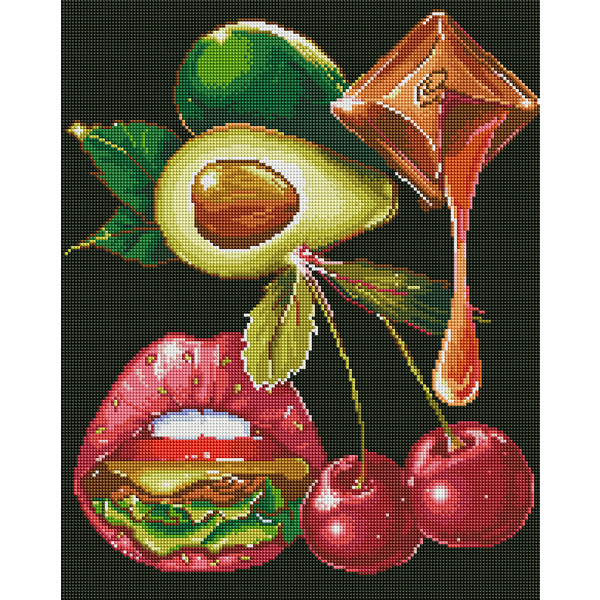 Алмазна мозаїка 40х50 - Гастрономічне задоволення