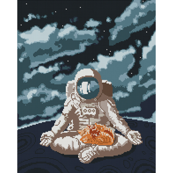 Алмазна мозаїка 40х50 - Космічний спокій