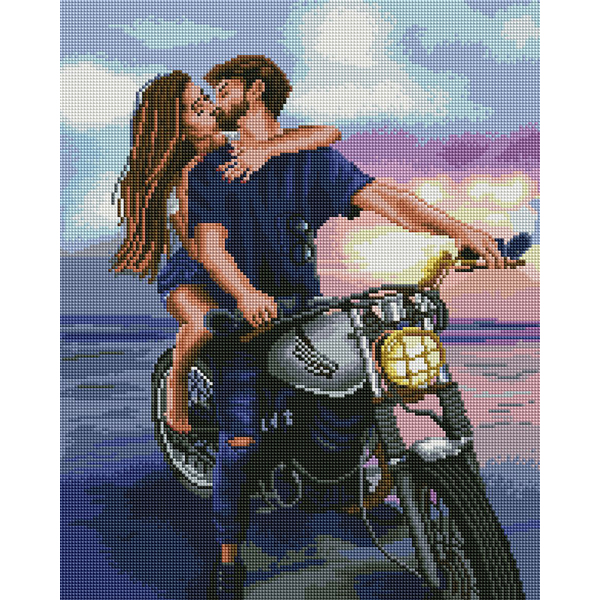 Алмазна мозаїка 40х50 - Адреналін кохання