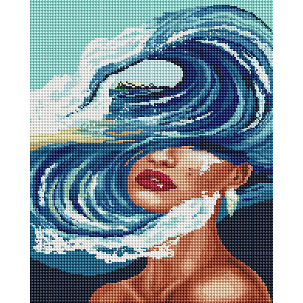 Алмазна мозаїка 40х50 - Океан думок