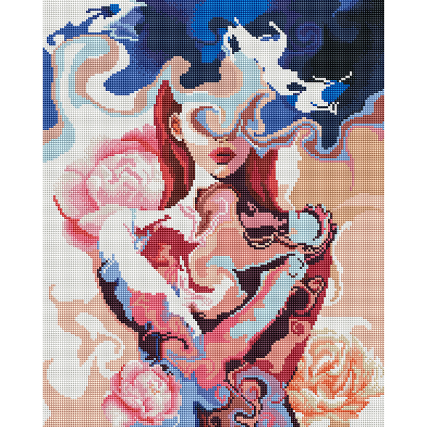 Алмазна мозаїка 40х50 - Хвиля ніжності